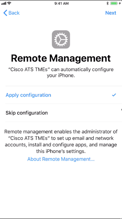 Figure 18 - Remote Management