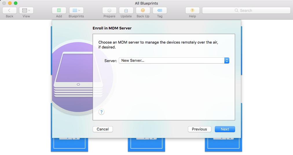 Figure 4 - New Server