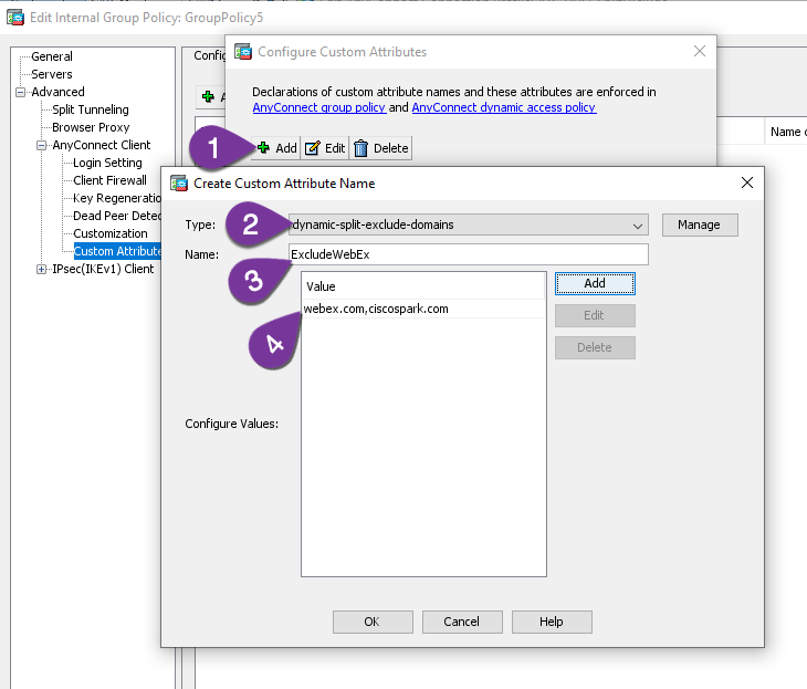 Group Policy - Advanced - New Custom Attribute