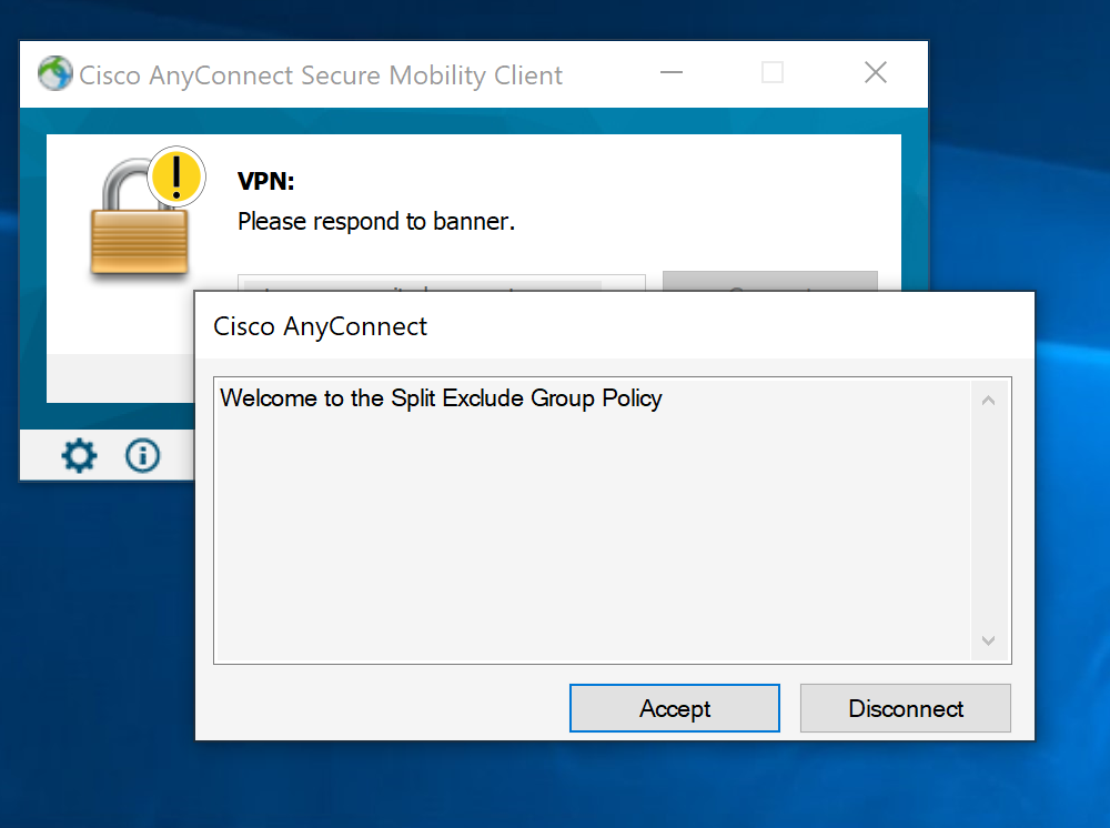 Split Exclude Banner